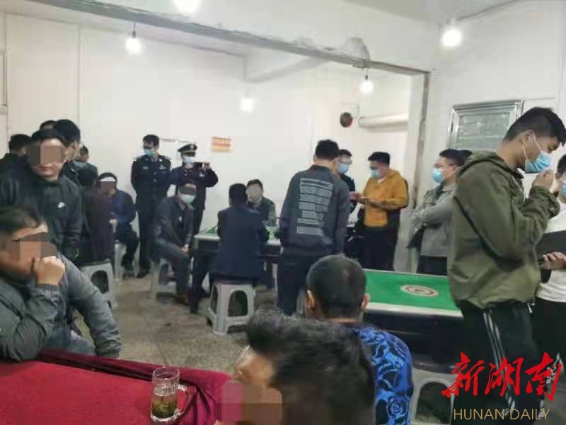 聚“赌”19人被澧县警方查获拘留